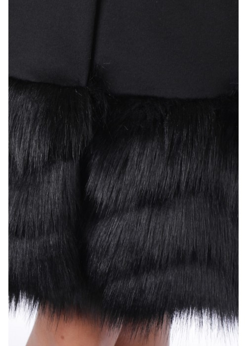 Black Fur Coat
