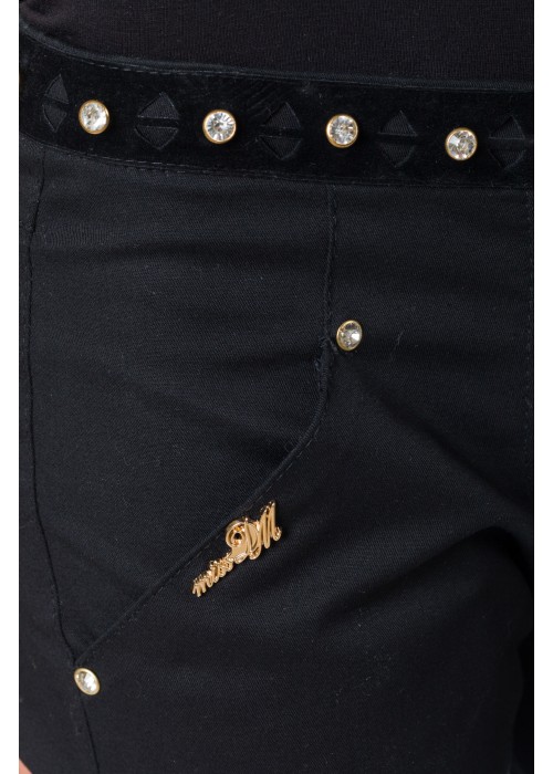 Trousers jeans black