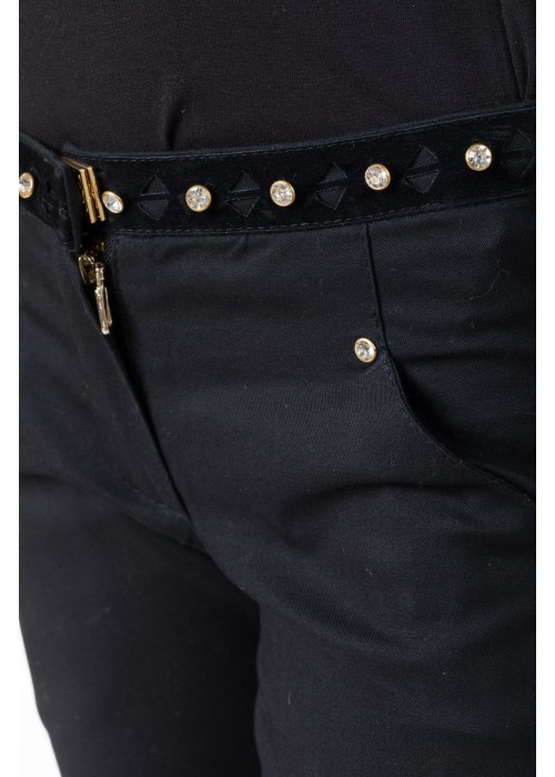 Trousers jeans black