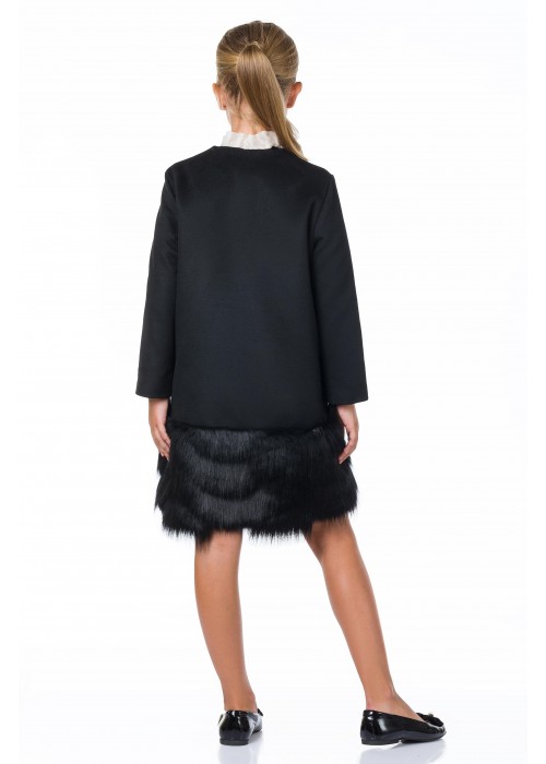 Black Fur Coat