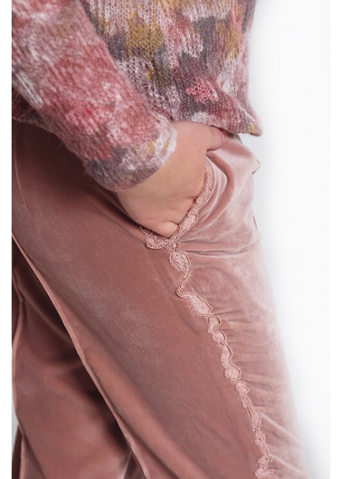 Trousers "Versailles" powder
