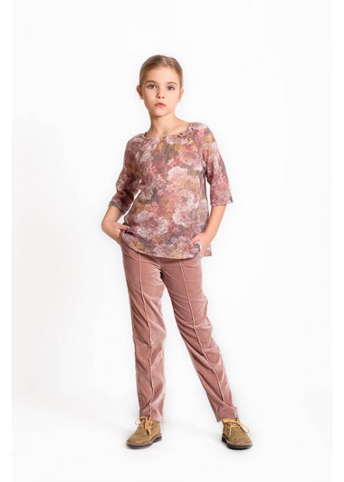 Trousers "Versailles" powder