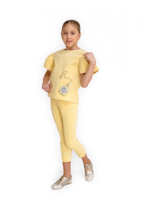 Suit Desi Yellow