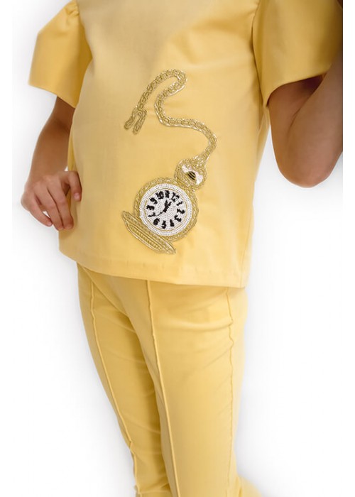 Suit Desi Yellow