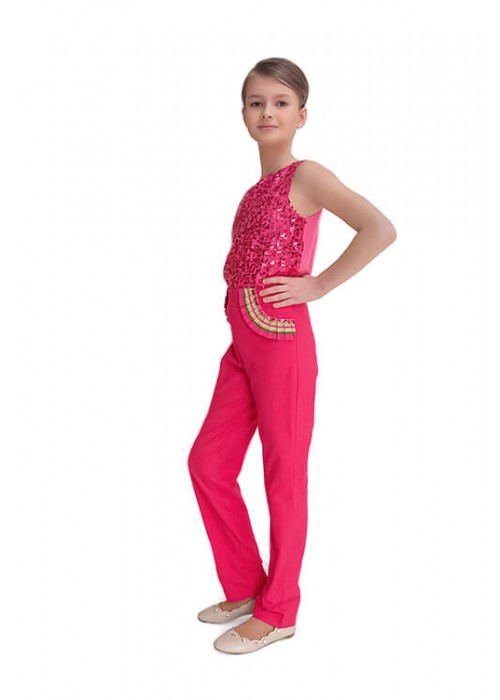 Pink sequin shirt