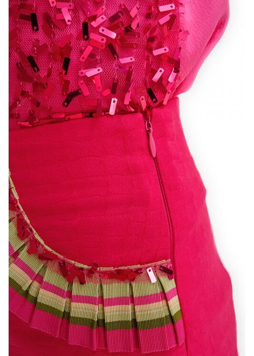 Trousers Fuchsia raspberry 