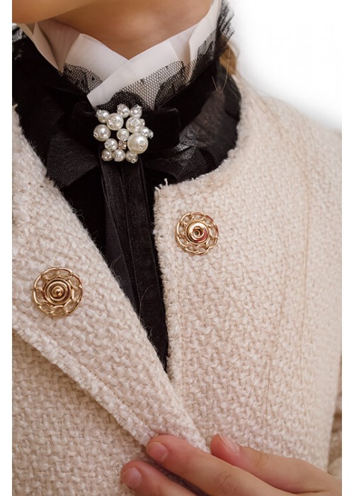 Coat Versailles milk