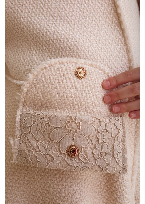 Coat Versailles milk