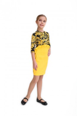 Skirt "Ylanga" yellow