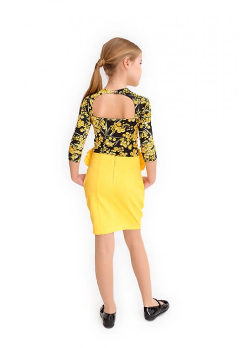 Skirt "Ylanga" yellow