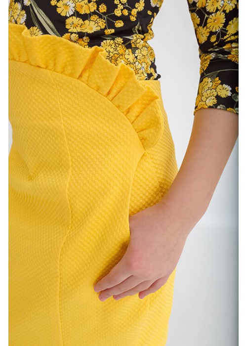 Skirt "Ylanga" yellow