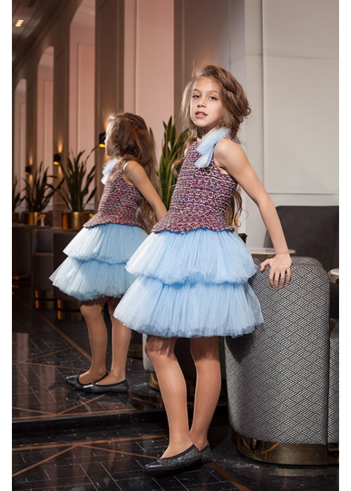 Dress Gabriella blue 