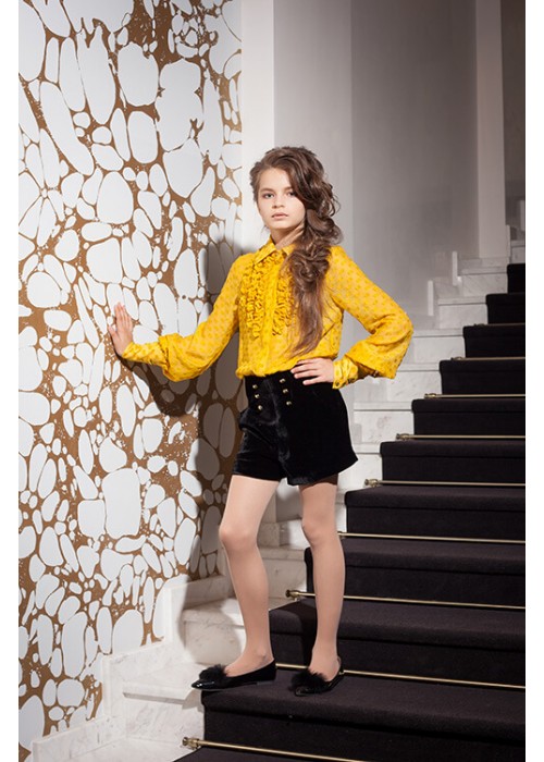 Blouse "Focus" mustard