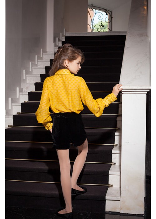 Blouse "Focus" mustard