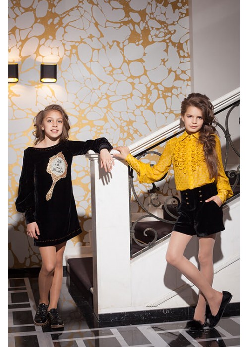 Blouse "Focus" mustard
