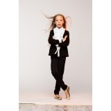 Pants school with pockets black