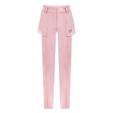 Terracotta Peplum Pants