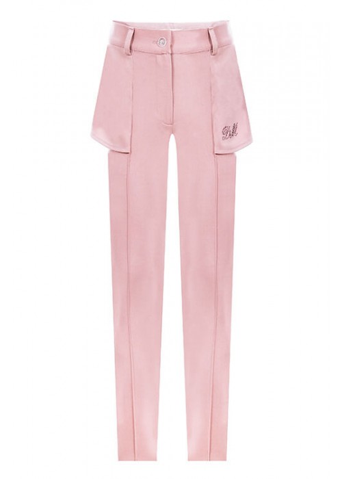 Terracotta Peplum Pants