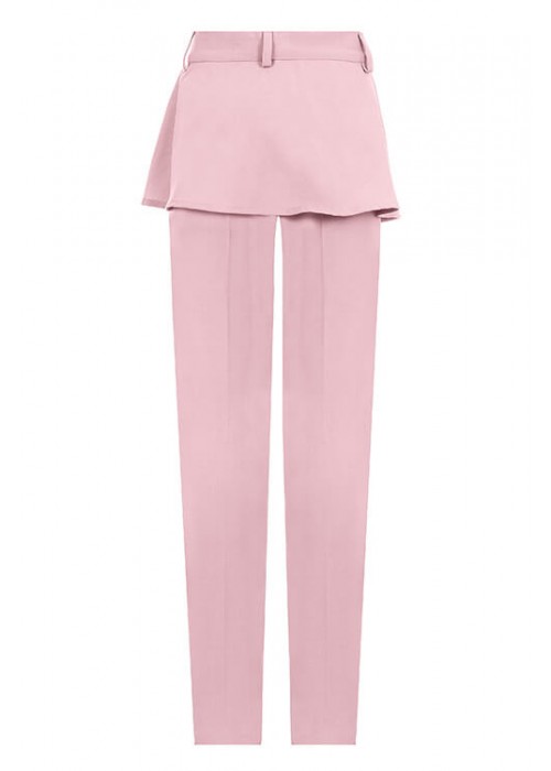 Terracotta Peplum Pants