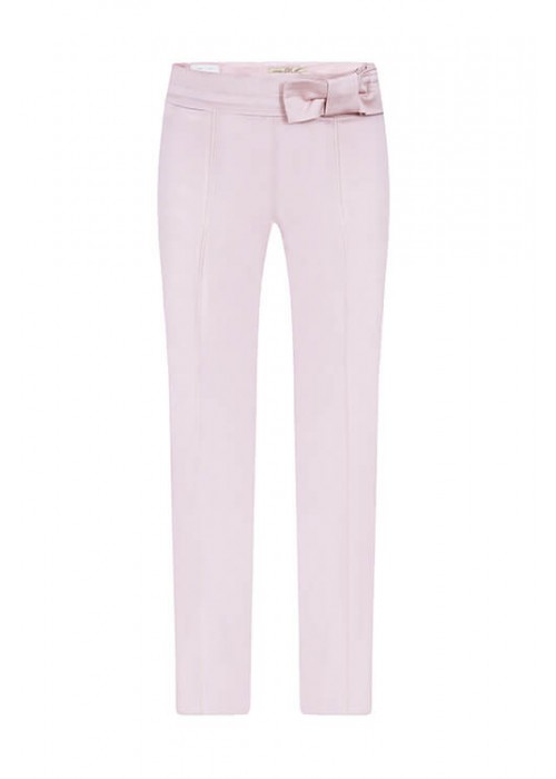 Trousers "Prague" with a bow powder