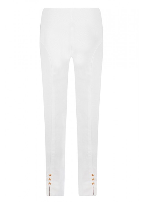 White capri pants