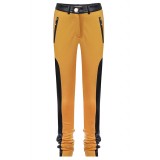 Trousers "Polo" mustard leatherette