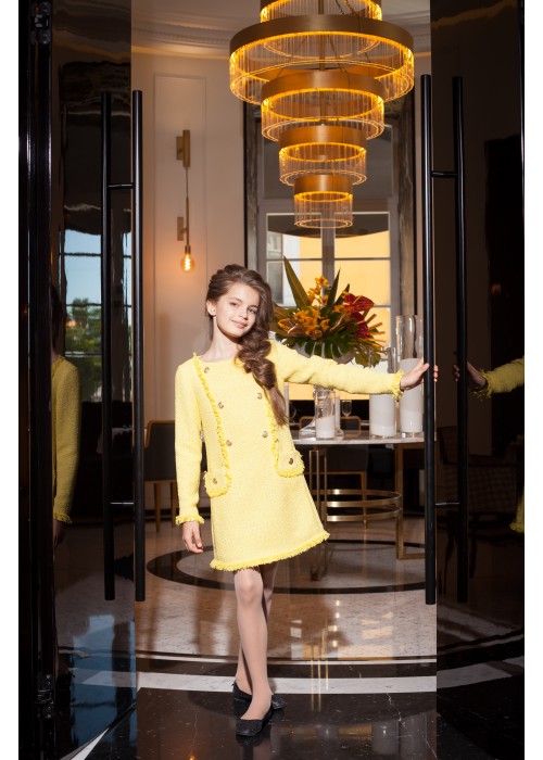 Dress "Liana" yellow