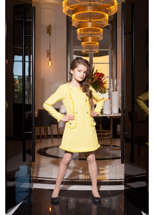 Dress "Liana" yellow