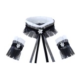 CHANEL cuffs black