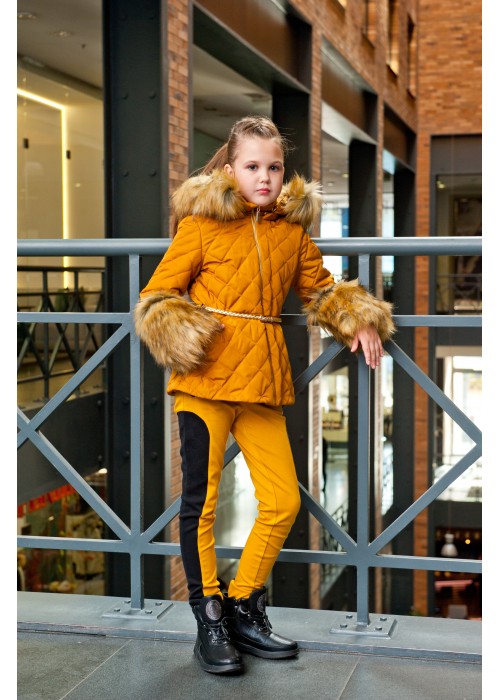 Trousers "Polo" mustard