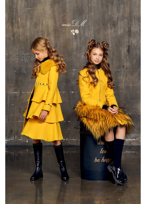 Coat "Bohemia" yellow