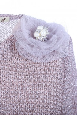 Golf with Cappuccino Brooch