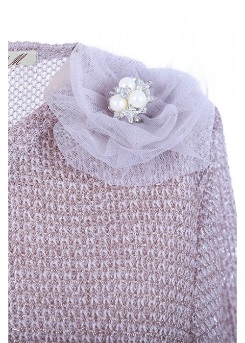 Golf with Cappuccino Brooch