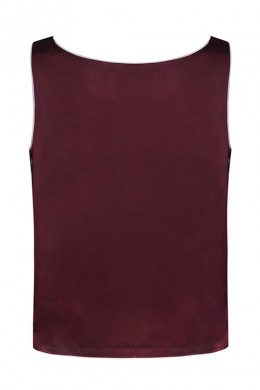 T-shirt burgundy