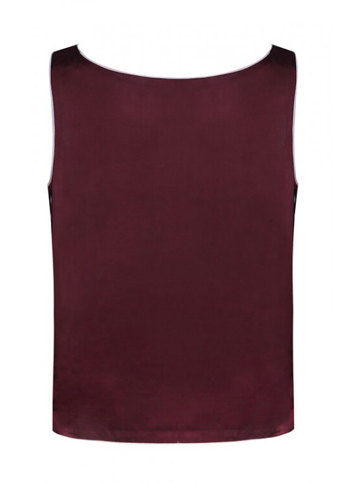 T-shirt burgundy