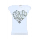 T-shirt "Heart"  white