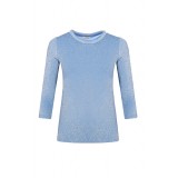 Golf "Lurex" blue