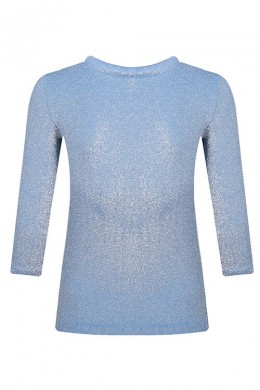 Golf "Lurex" blue
