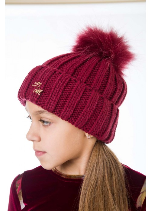 Hat "Rio" burgundy