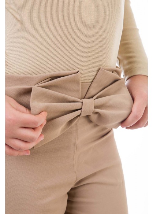 Body trousers with a bow