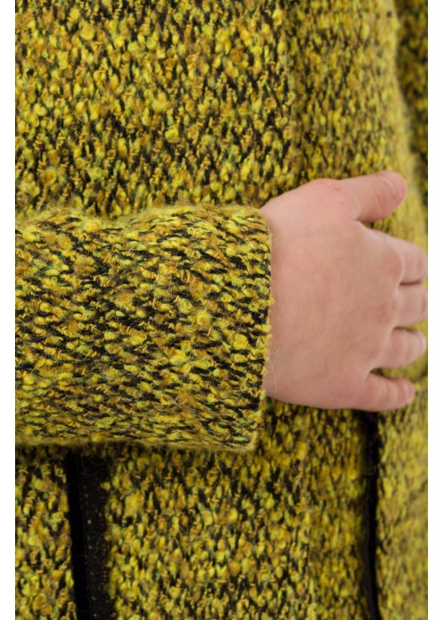 Coat "Glamor" green