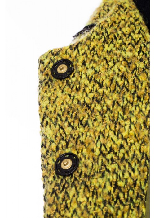 Coat "Glamor" green