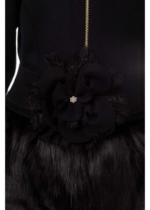 Coat "Bohemia" black