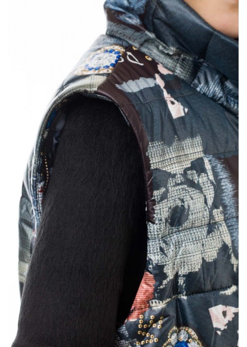 Jacket vest gray