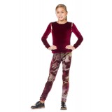 Leggings "Rio" sport burgundy