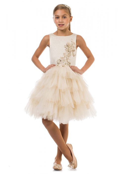 Dress Belle Gold 