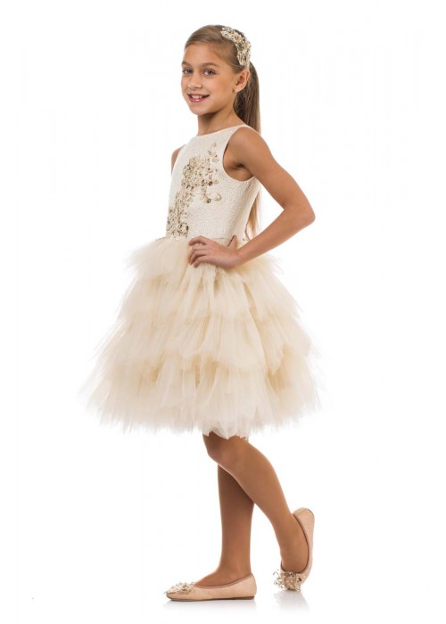 Dress Belle Gold 