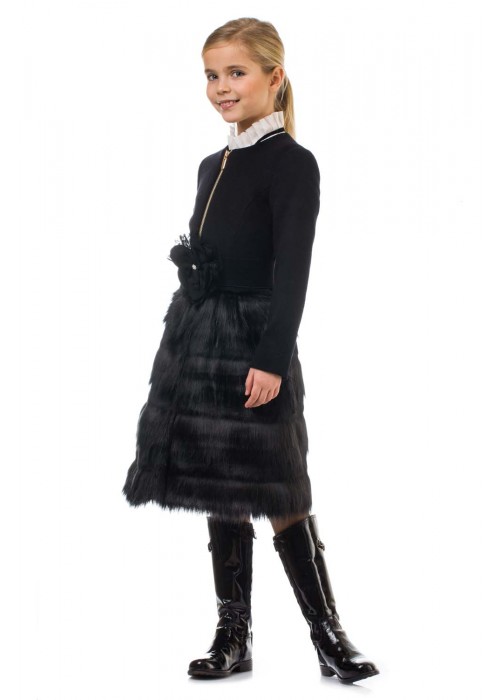 Coat "Bohemia" black