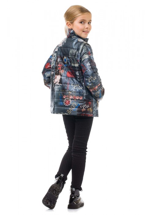 Jacket vest gray