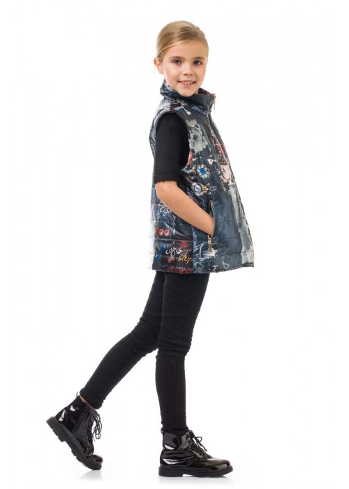 Jacket vest gray